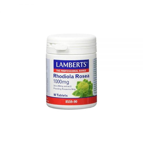 Rhodiola Rosea 1000 mg 90 comprimidos - Lamberts