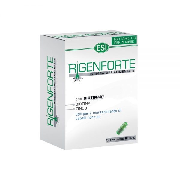 Rigenforte Suplemento para o Cabelo 30 cápsulas - Esi