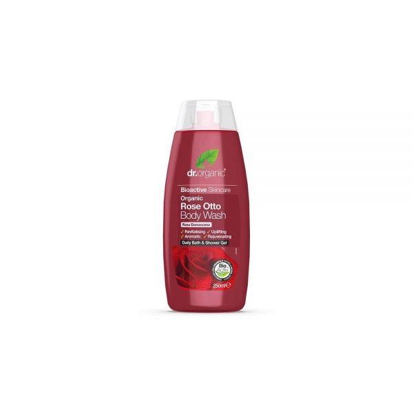 Rosas Gel de Baño bio 250 ml - Dr. Organic