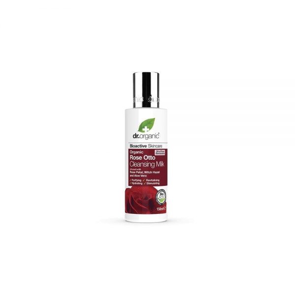 Rosas Leche de Limpieza 150 ml - Dr. Organic