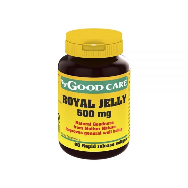 Royal Jelly 500 mg 60 cápsulas - Good Care