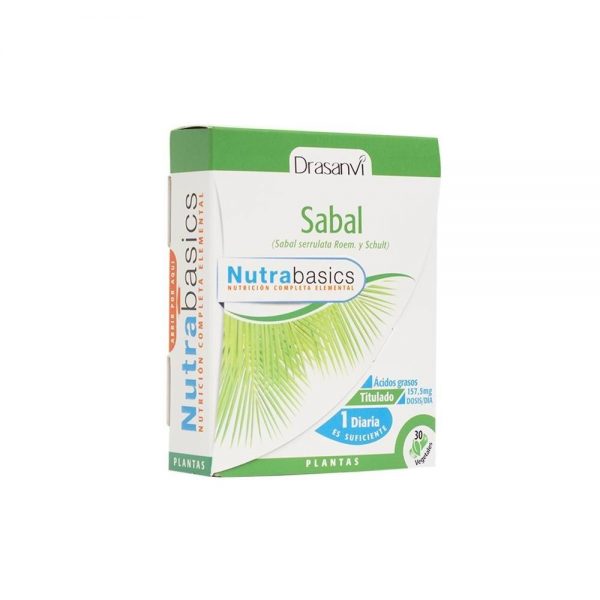 Sabal 30 cápsulas - Nutrabasics Drasanvi