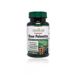 Saw Palmetto 500 mg 90 comprimidos - Natures Aid