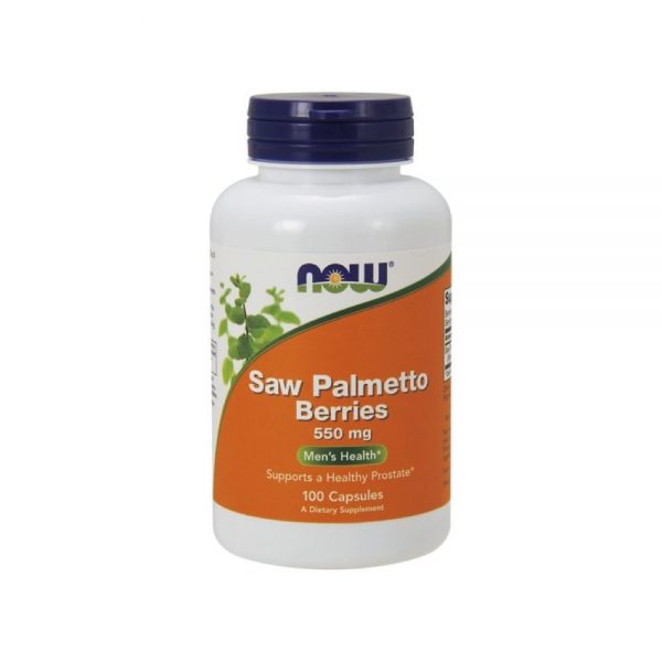 Saw Palmetto Berries 550 mg 100 cápsulas - Now