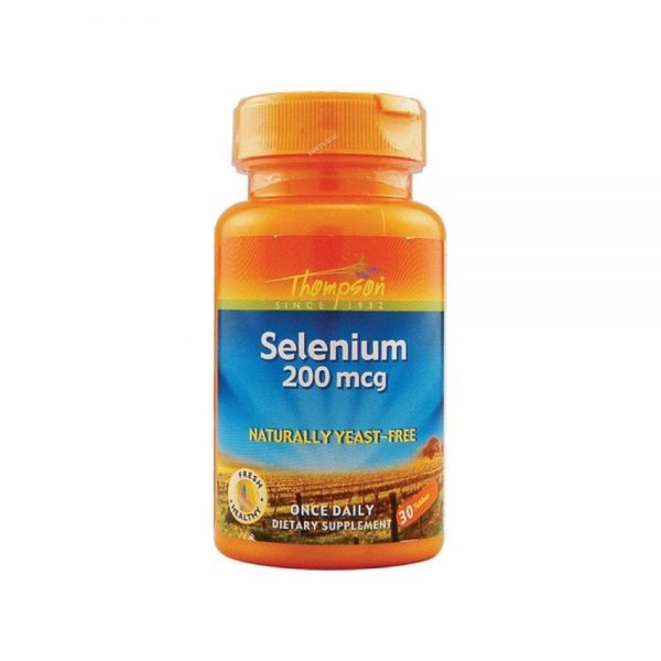 Selenio 200 mcg 30 comprimidos - Thompson