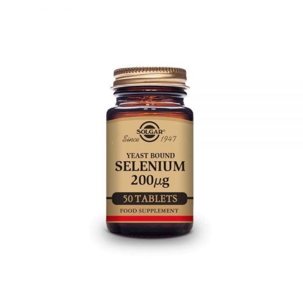 Selénio 200ug 50 comprimidos - Solgar