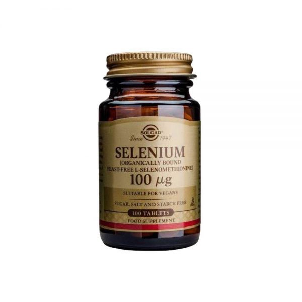 Selénio 100 µG 100 comprimidos - Solgar