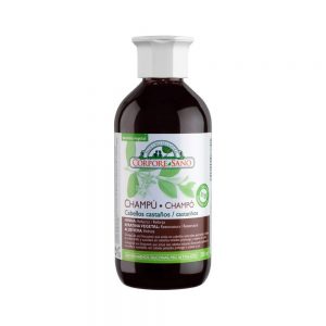 Champu de henna para pelos castaños 300 ml - Corpore Sano