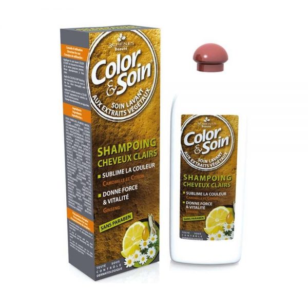 Color & Soin Shampoo Cabelos Pintados Claros 250ml