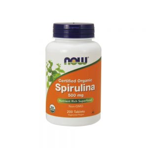 Spirulina 500 mg 200 comprimidos - Now