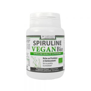 Spirulina Vegan Bio 100 comprimidos - 3 Chênes