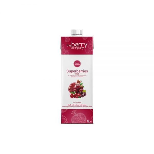Zumo de Bayas Rojas 1L - The Berry Company