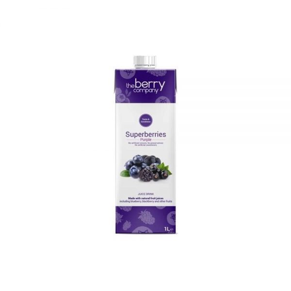 Zumo de bayas Moradas 1L - The Berry Company