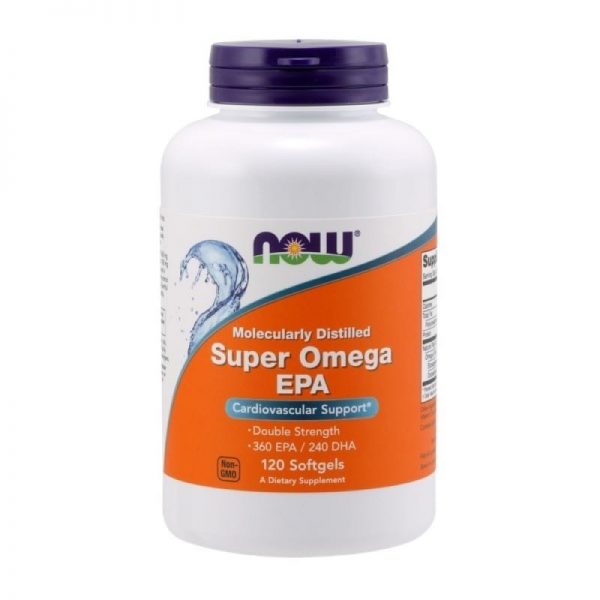 Super Omega Epa 120 cápsulas vegetais - Now