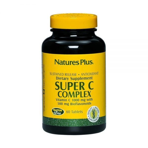 Super C Complex 60 comprimidos - Natures Plus