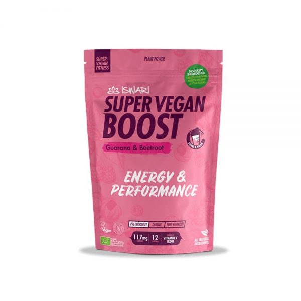 Super Vegan Boost Guaraná e Beterraba 180 g - Iswari