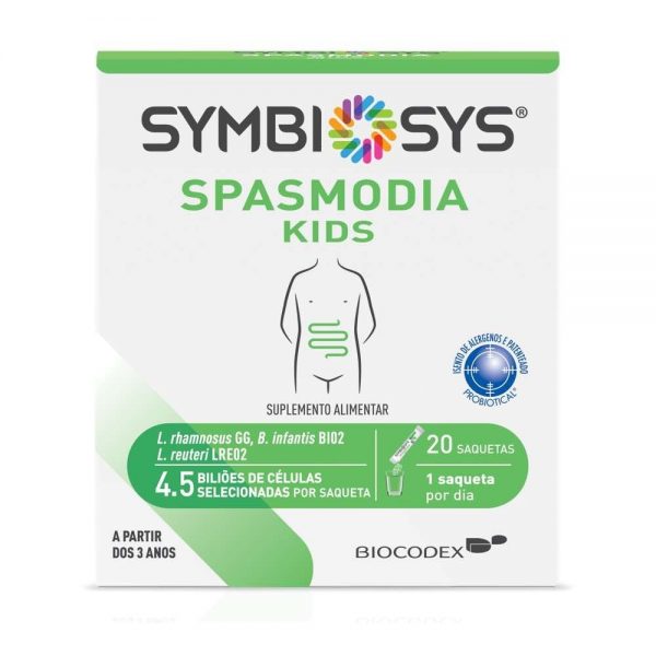 Spasmodia Kids 20 saquetas - Symbiosys