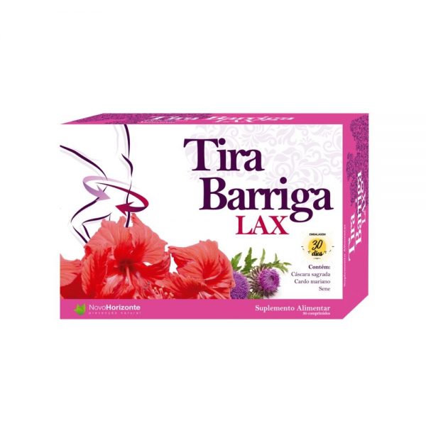 Tira Barriga Lax 30 comprimidos - Novo Horizonte