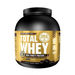 Total Whey Cookies & Cream 2 Kg - Gold Nutrition