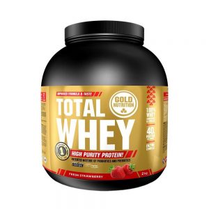 Total Whey Morango 2 Kg - Gold Nutrition