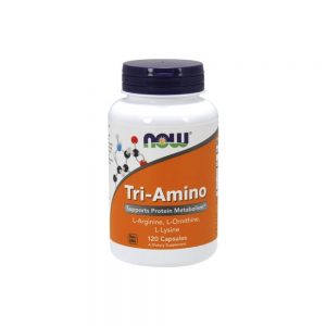 Tri-Amino 120 cápsulas - Now