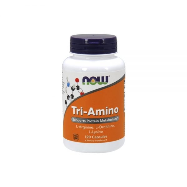 Tri-Amino 120 cápsulas - Now