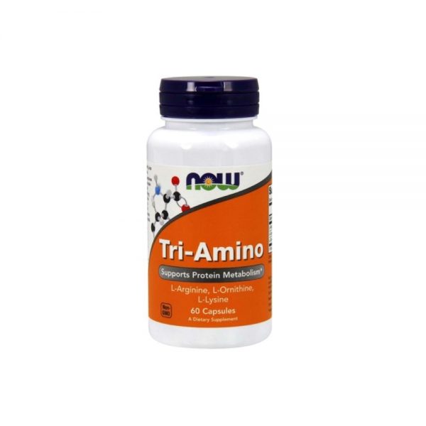 Tri-Amino 60 cápsulas - Now