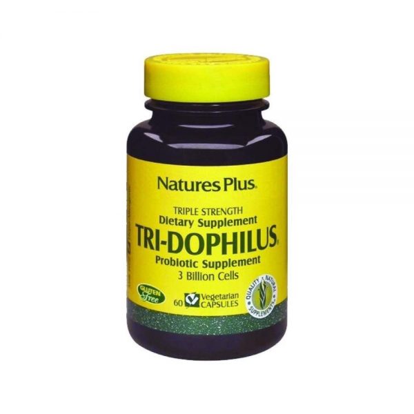 Tri-Dophilus 60 cápsulas - Natures Plus