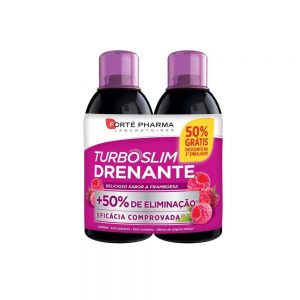 TurboSlim Drenante Frambuesa 50% Descuento en la 2ª unidad - Forte Pharma