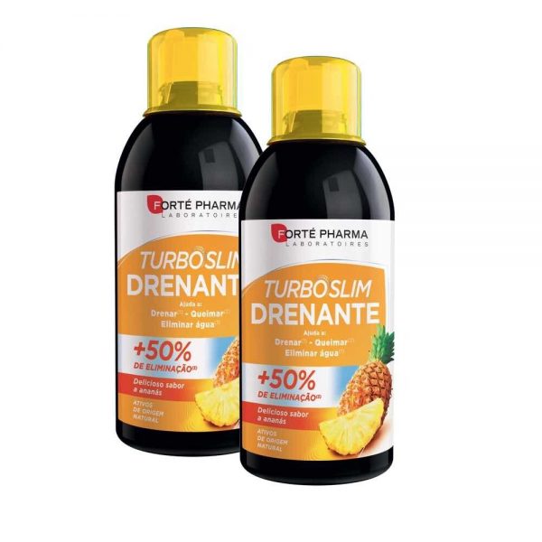 TurboSlim Drenante Piña Pack2 - Forte Pharma