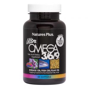 Ultra Omega 3-6-9 90 pérolas - Natures Plus