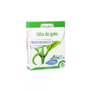 Uña de Gato 30 cápsulas vegetais - Nutrabasics Drasanvi