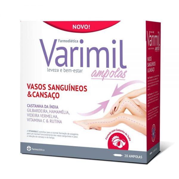 Varimil 20 ampolas - Farmodiética
