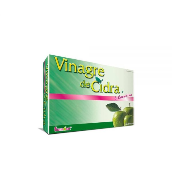 Vinagre de Cidra 20 ampolas bebíveis de 10 ml - Fharmonat