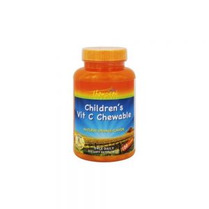 Vitamina C Mastigável Infantil 100 pastilhas - Thompson