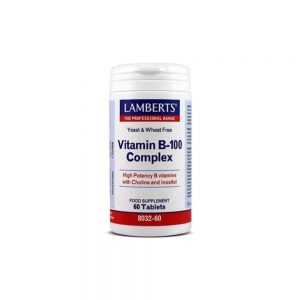 Vitamina B-100 Complex 60 comprimidos - Lamberts