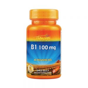 Vitamina B1 100 mg 30 comprimidos - Thompson
