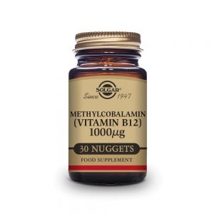 Vitamina B12 Metilcobalamina 1000 µG 30 comprimidos - Solgar