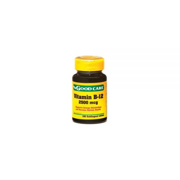 Vitamina B12 2500 mcg 100 tablets - Good Care