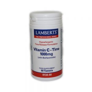 Vitamina C con Bioflavonóides 1000 mg Libertação Prolongada 60 comprimidos - Lamberts