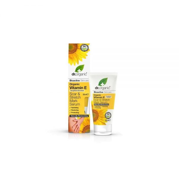 Vitamina E Sérum Cicatriz & Estrias 50 ml - Dr. Organic