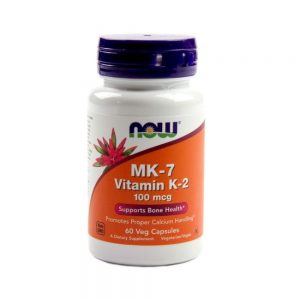 Vitamina K-2 MK-7 60 cápsulas - Now