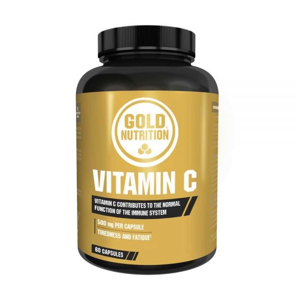 Vitamina C 500 mg 60 cápsulas - Gold Nutrition