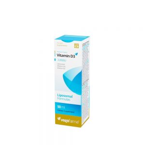 Vitamina D3 3000 IU + K2 Liposomal 50 ml - Vegafarma