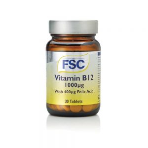 Vitamina B12 1000 mcg 30 cápsulas - Fsc