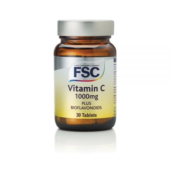 Vitamina C 1000 mg + Bioflavonóides 30 comprimidos - Fsc