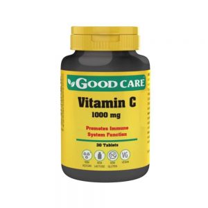 Vitamina C 1000mg 30 comprimidos- Good Care