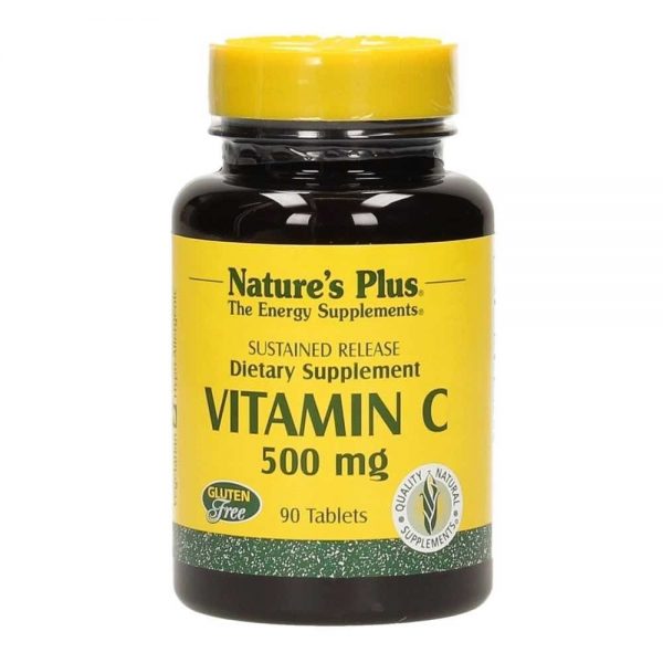 Vitamina C 500 mg 90 comprimidos - Natures Plus