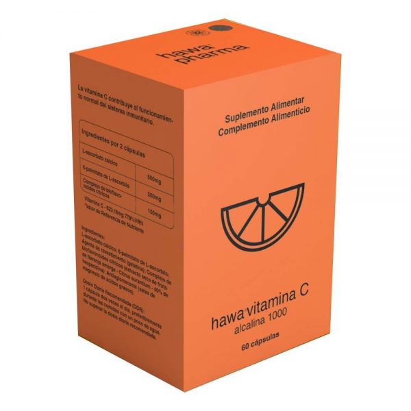 Hawa Vitamina C 60 cápsulas - Hawa Pharma