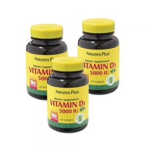 Vitamina D3 5000 UI Pack - Natures Plus